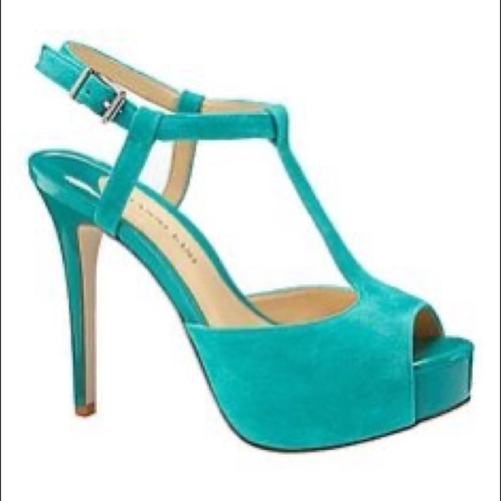 Gianni Bini Teal heels